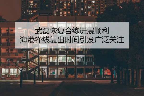 武磊恢复合练进展顺利 海港锋线复出时间引发广泛关注